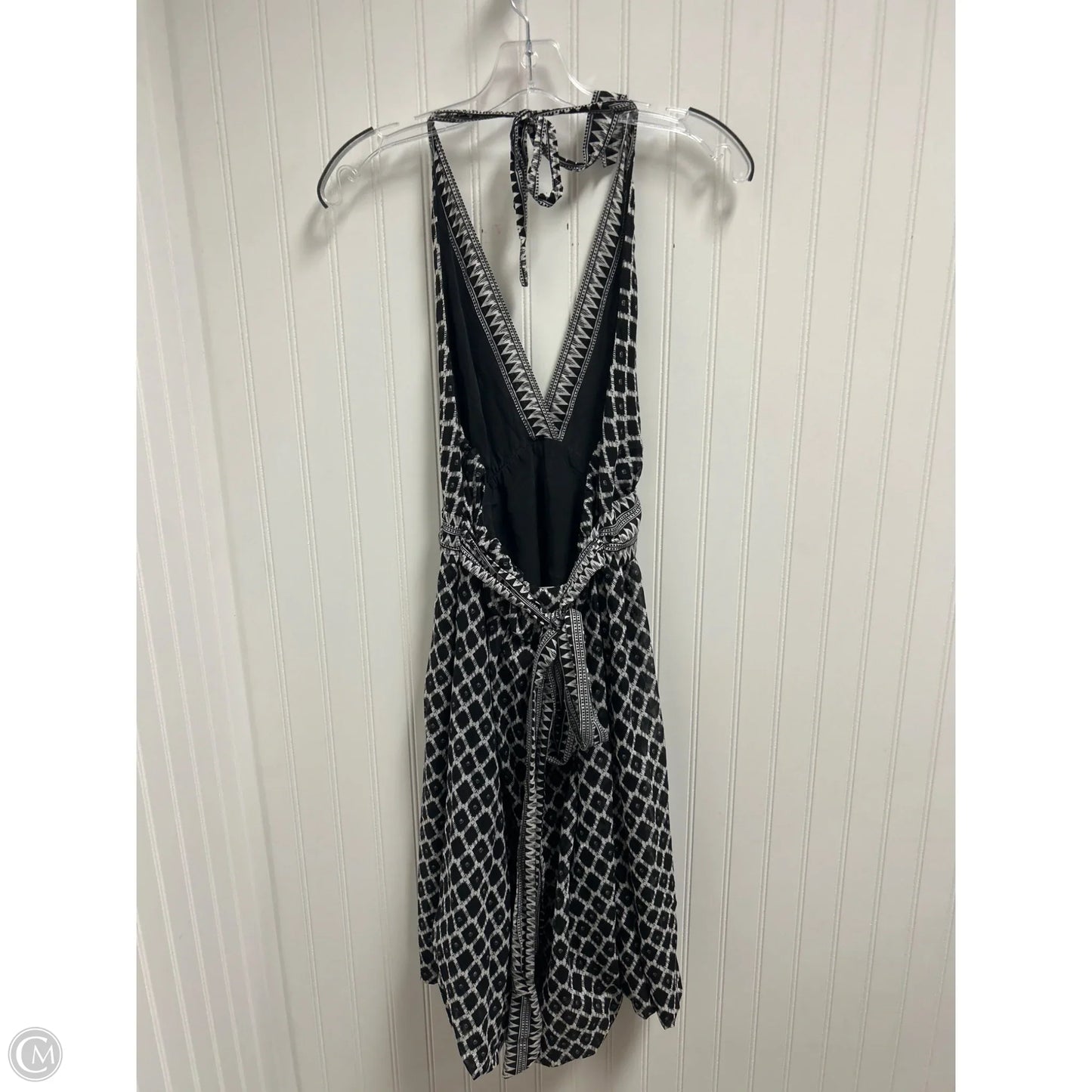 Dress Casual Short By Bcbgmaxazria In Black & White, Size: M