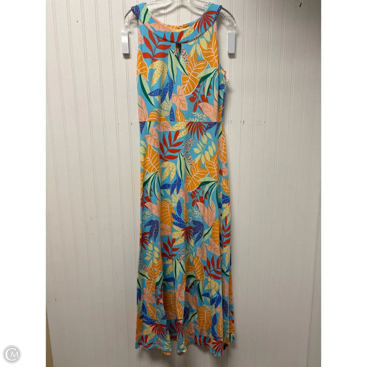 Dress Casual Maxi By Talbots In Multi-colored, Size: M