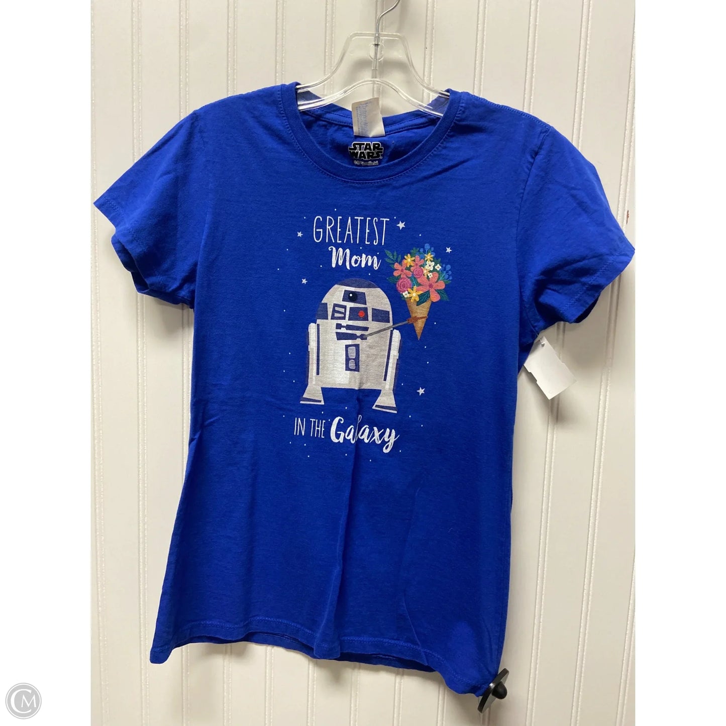 Top Short Sleeve By Clothes Mentor In Blue, Size: S