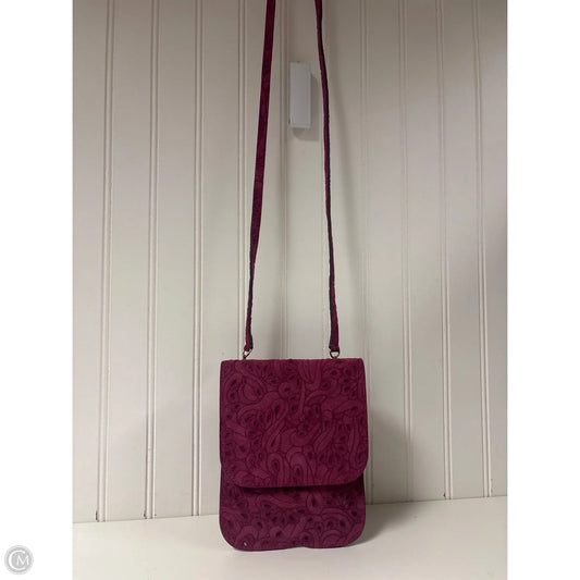 Crossbody Leather By Clothes Mentor, Size: Small