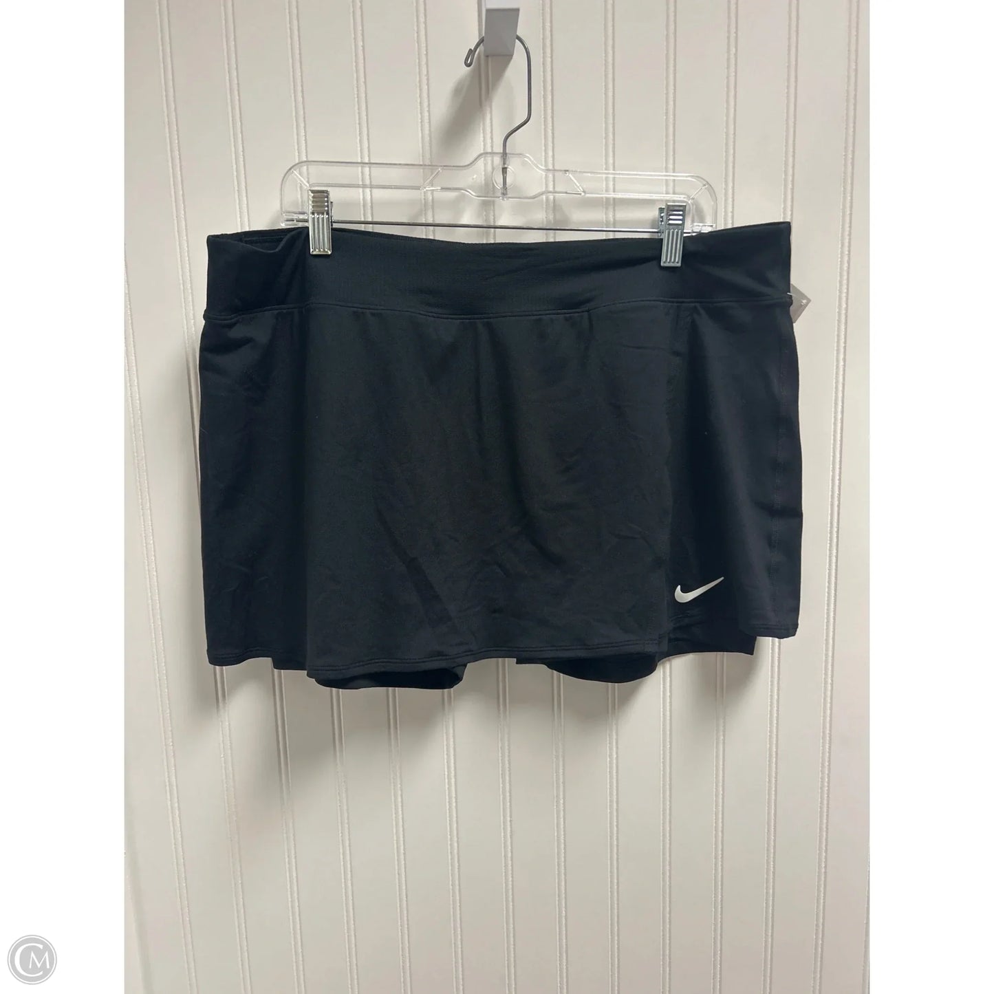 Athletic Skort By Nike In Black, Size: 1x