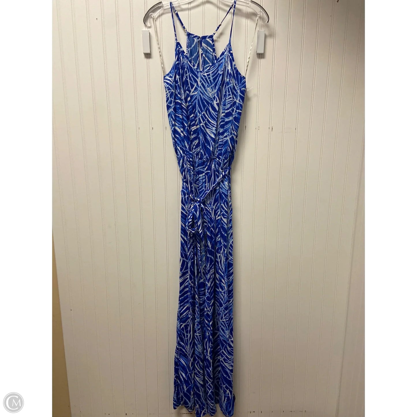 Jumpsuit Designer By Lilly Pulitzer In Blue & White, Size: Xs