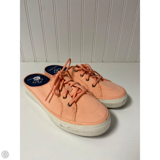 Shoes Flats By Sperry In Peach, Size: 8.5