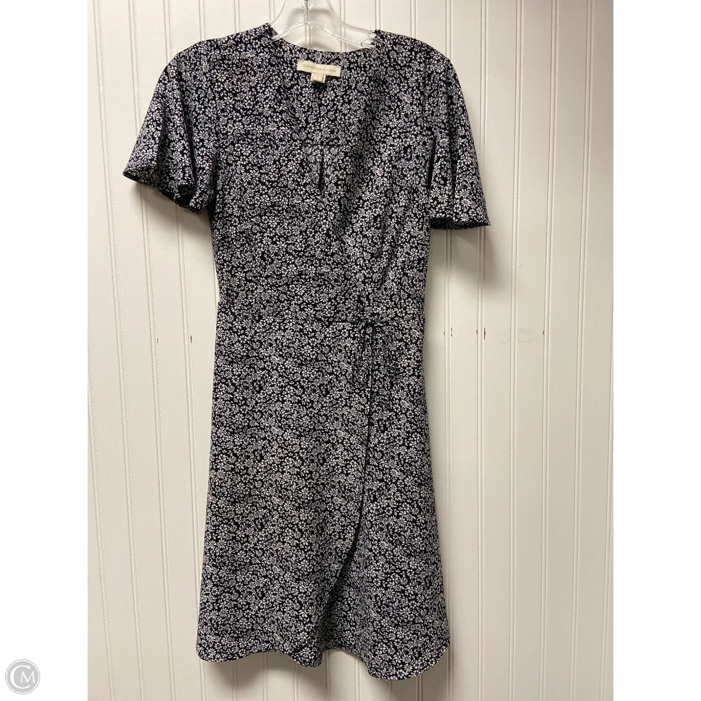 Dress Casual Short By Monteau In Black & White, Size: S