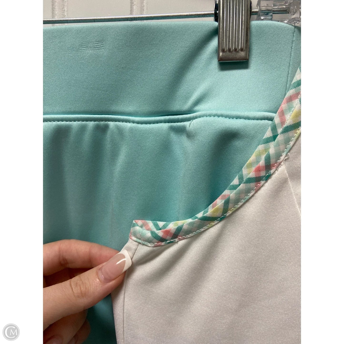 Athletic Shorts 2pc By Izod In Aqua, Size: L