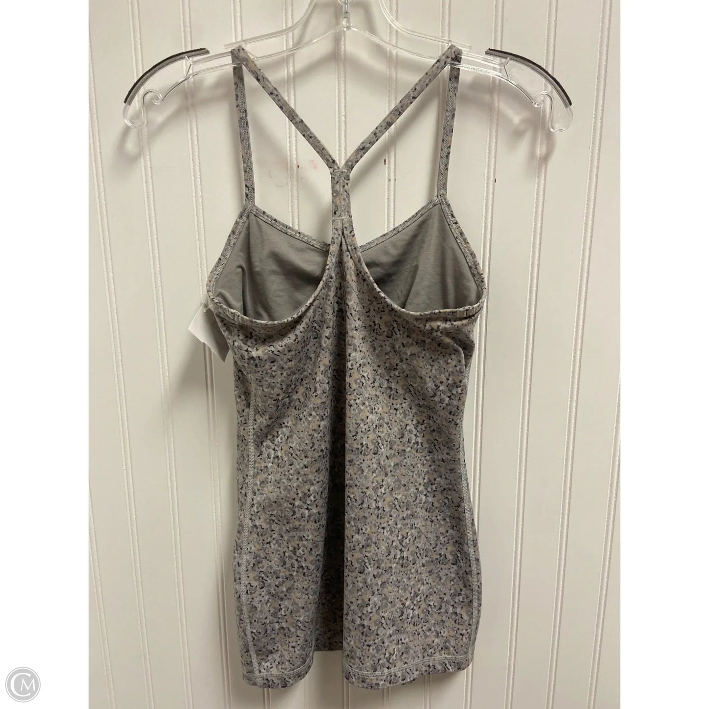 Athletic Tank Top By Lululemon In Grey, Size: S