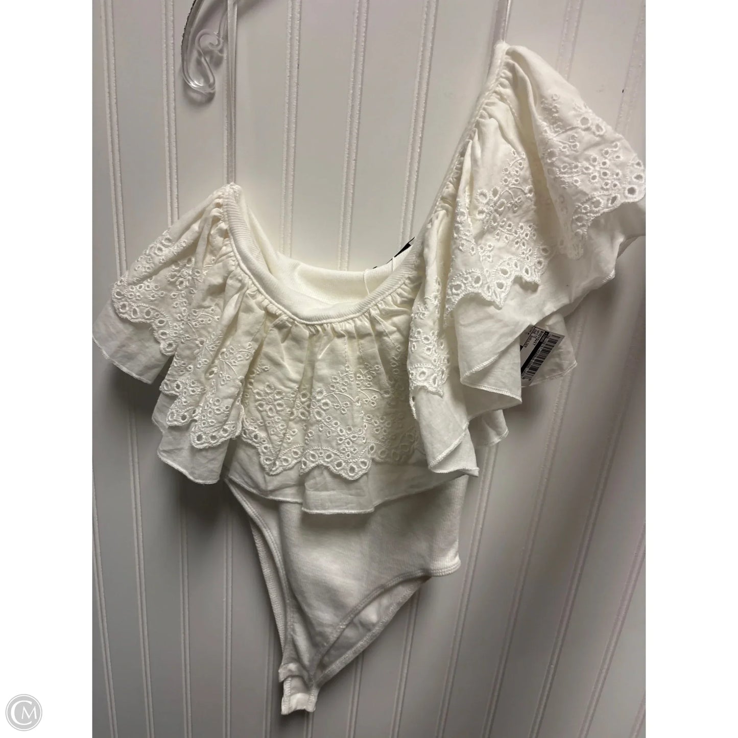 Bodysuit By Zara In White, Size: S