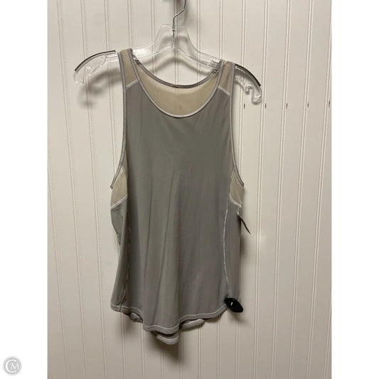 Athletic Tank Top By Lululemon In Grey, Size: S