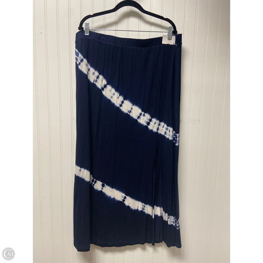 Skirt Midi By Lane Bryant In Tie Dye Print, Size: 2x