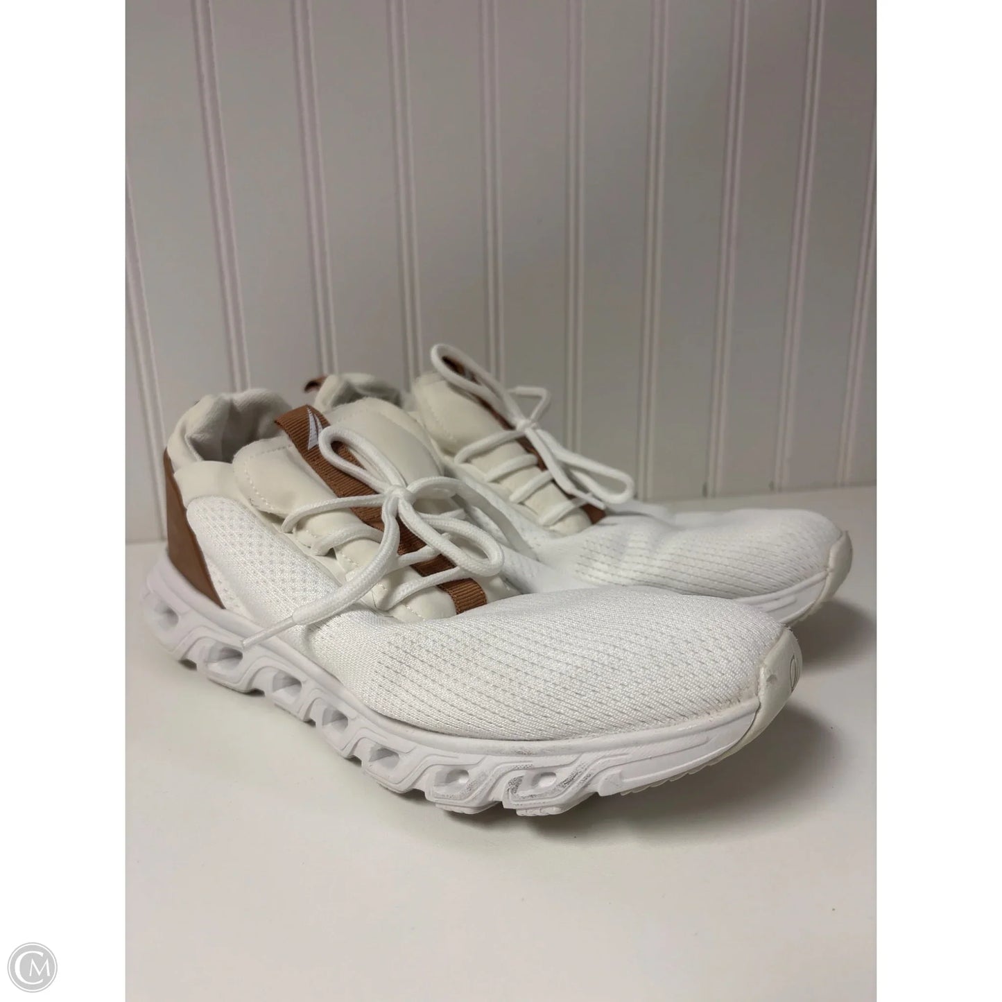 Shoes Sneakers By Nautica In White, Size: 9.5