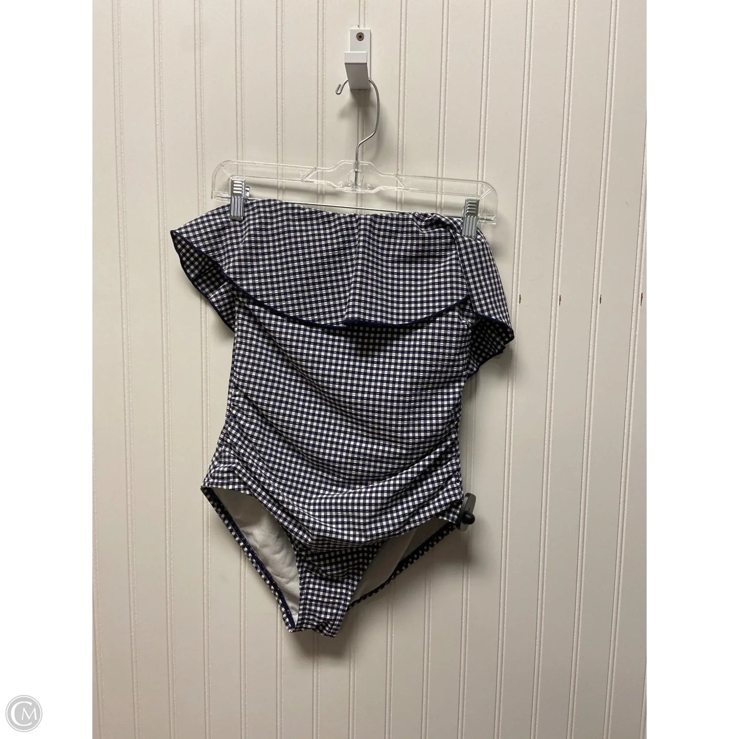 Swimsuit By Kona Sol In Checkered Pattern, Size: S