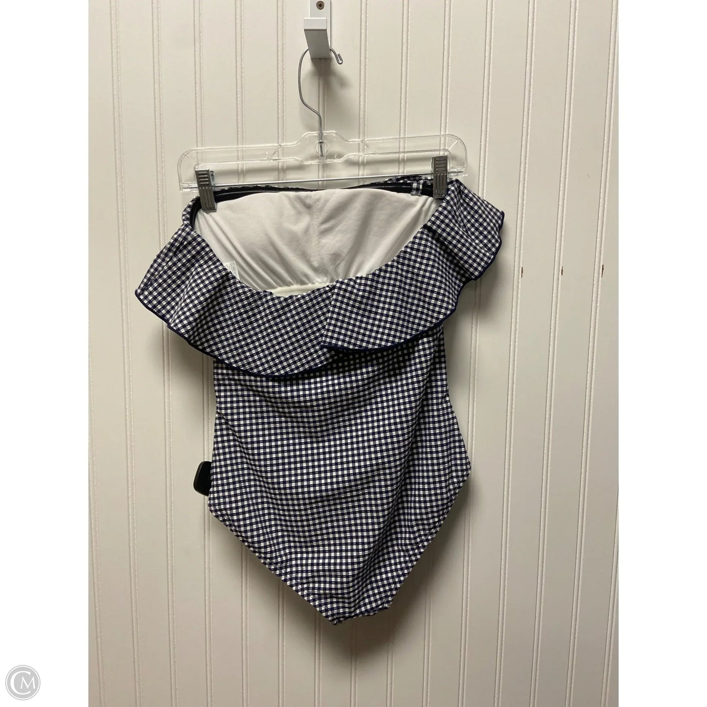 Swimsuit By Kona Sol In Checkered Pattern, Size: S