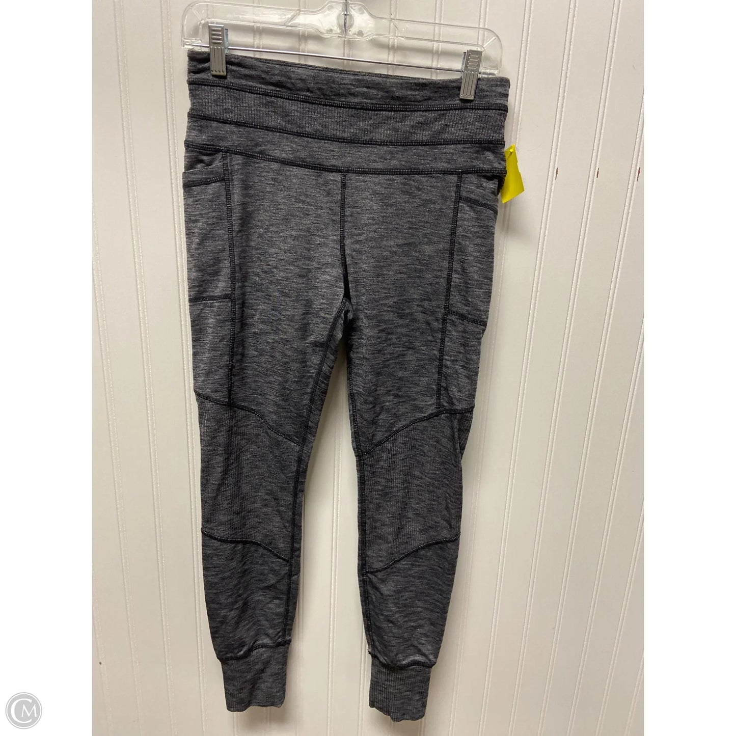 Athletic Leggings By Athleta In Grey, Size: M