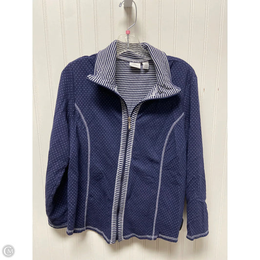 Jacket Other By Chicos In Polkadot Pattern, Size: L