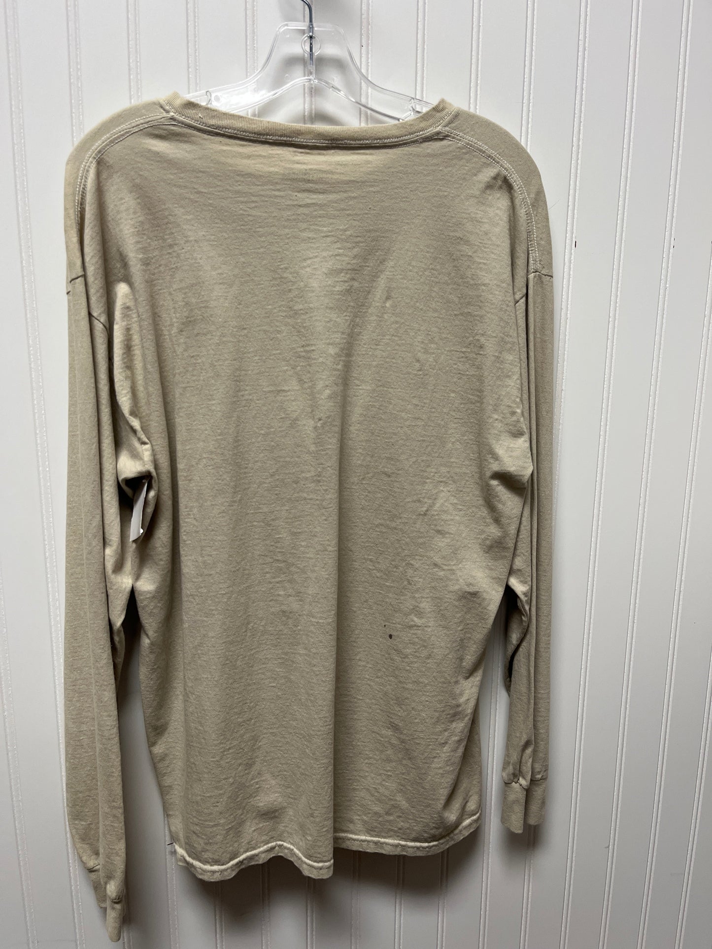 Top Long Sleeve By Clothes Mentor In Brown, Size: M