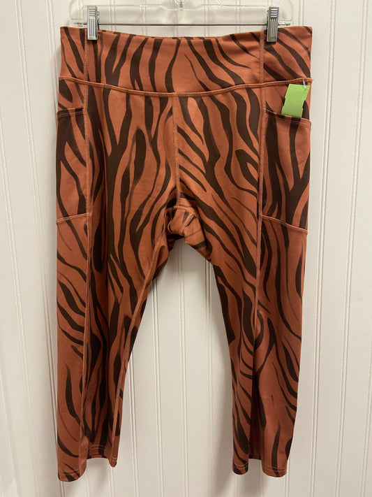 Athletic Leggings By Tek Gear  Size: Xl