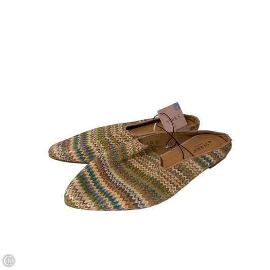 Shoes Flats By Serra In Multi-colored, Size: 9