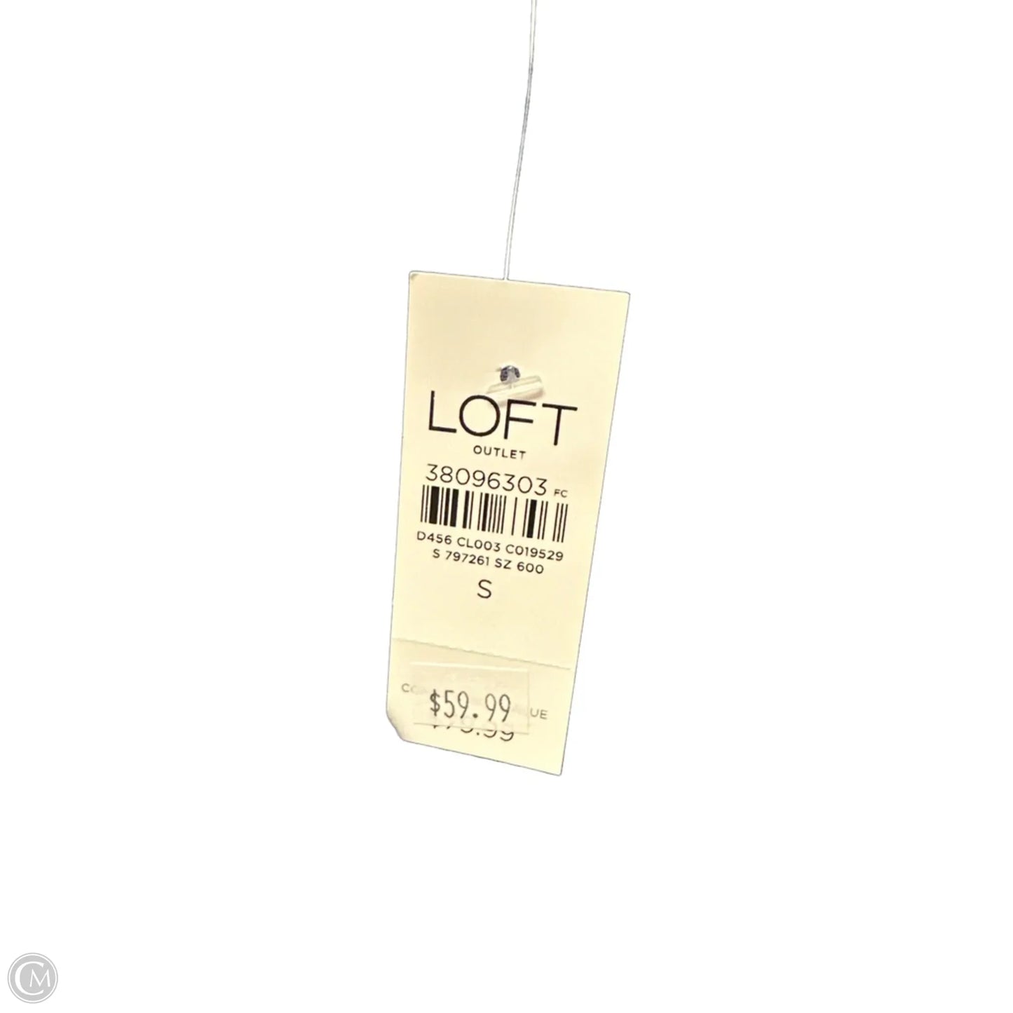 Dress Casual Midi By Loft In Blue, Size: S