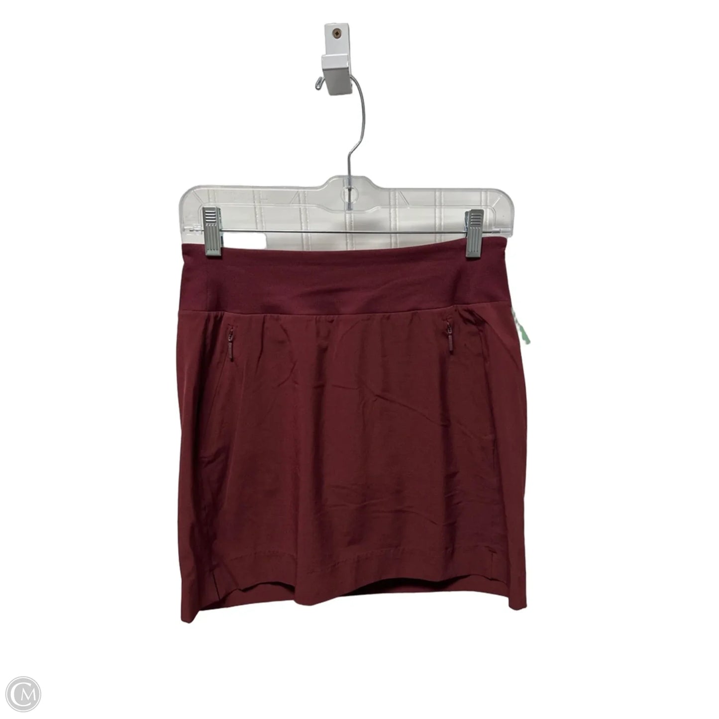Athletic Skort By Athleta In Maroon, Size: 0