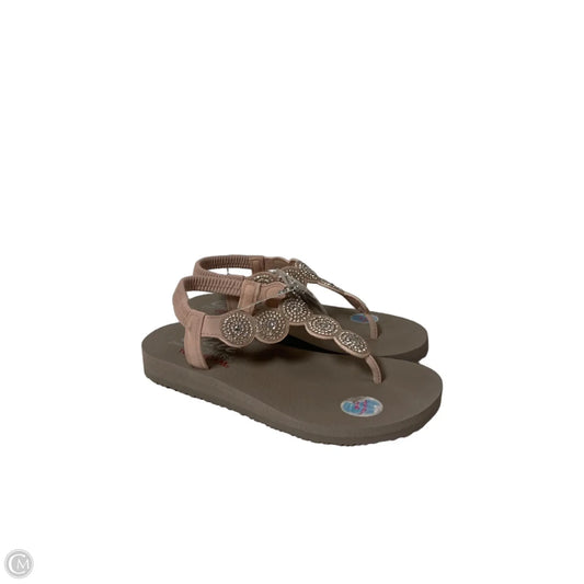 Sandals Flats By Skechers In Pink, Size: 7