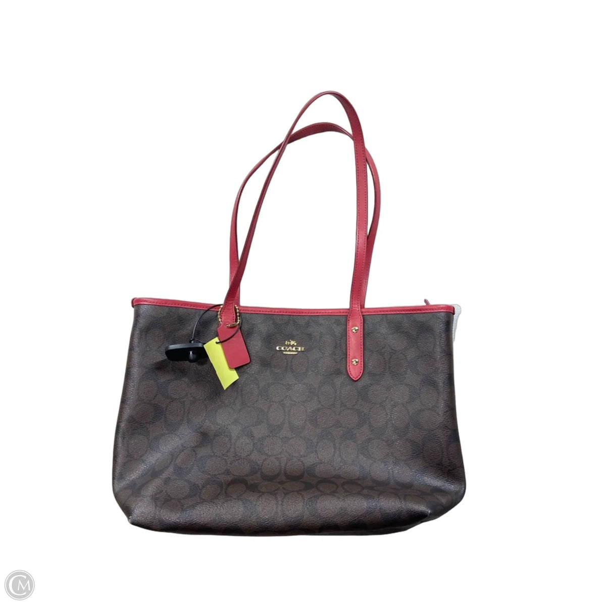 Handbag Designer By Coach, Size: Large