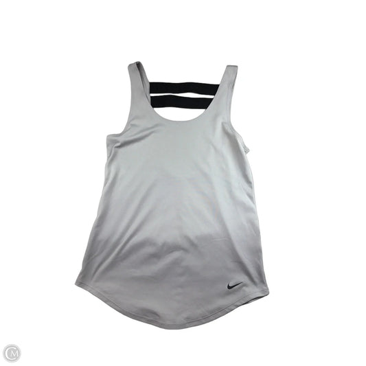 Athletic Tank Top By Nike In Grey, Size: Xs