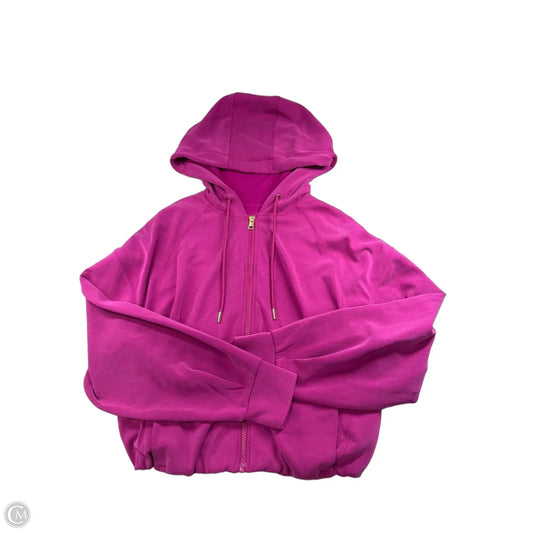 Athletic Jacket By Athleta In Purple, Size: Xs