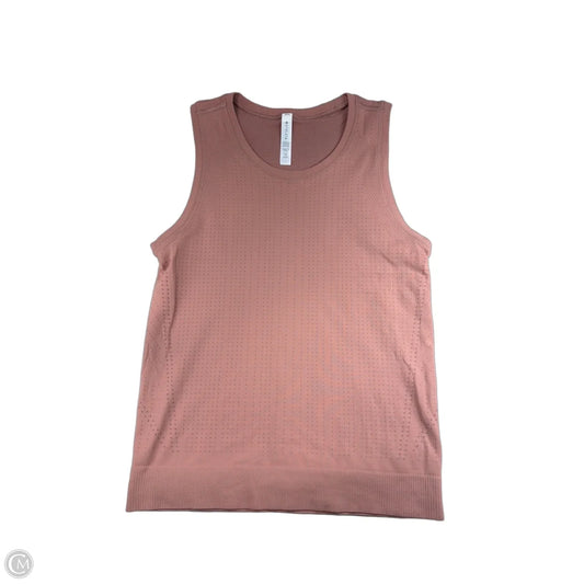 Athletic Tank Top By Athleta In Peach, Size: Xxs