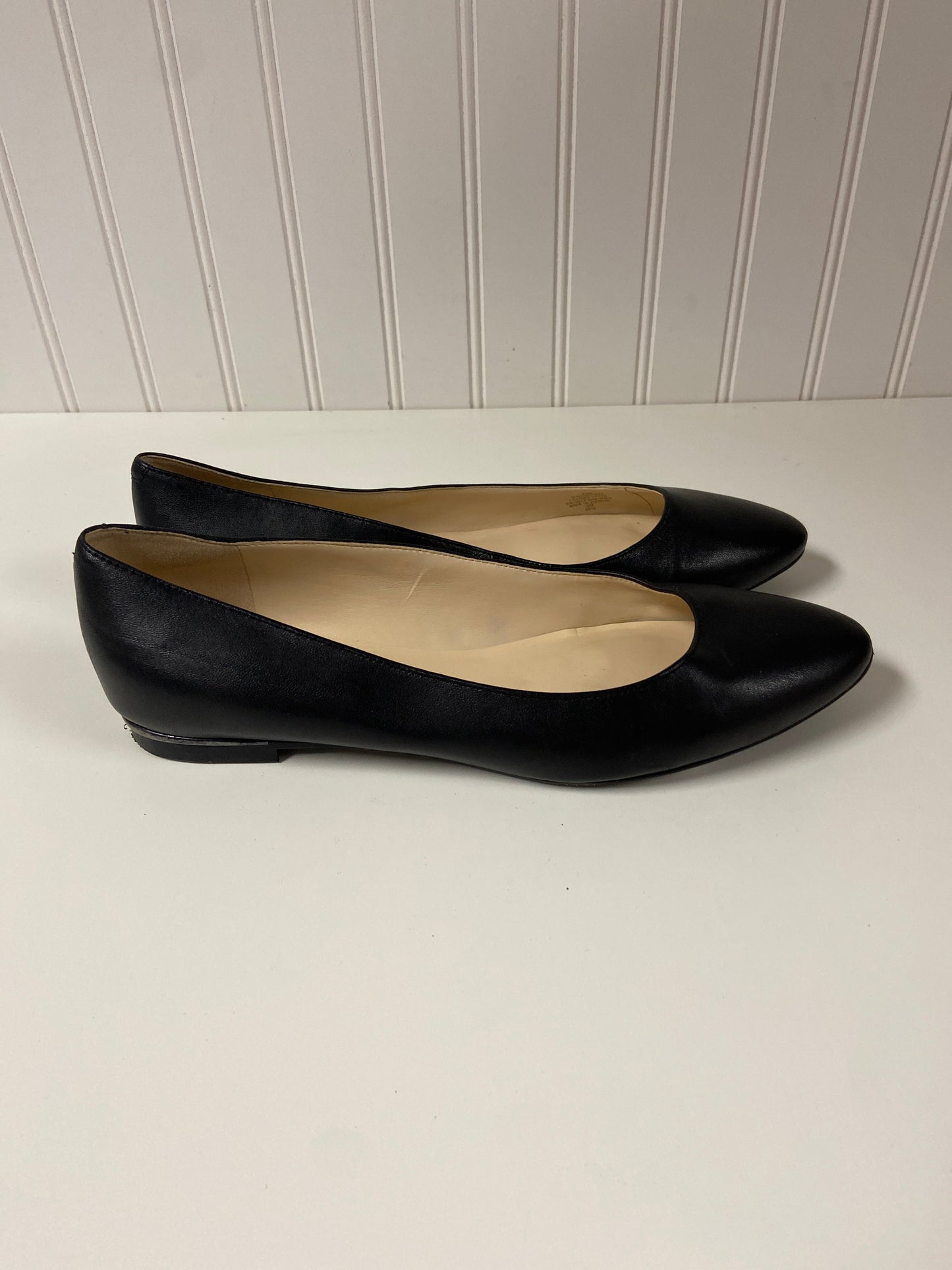 Shoes Flats By Nine West In Black & Tan, Size: 9.5