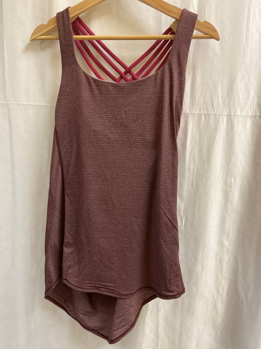 Athletic Tank Top By Lululemon  Size: 8