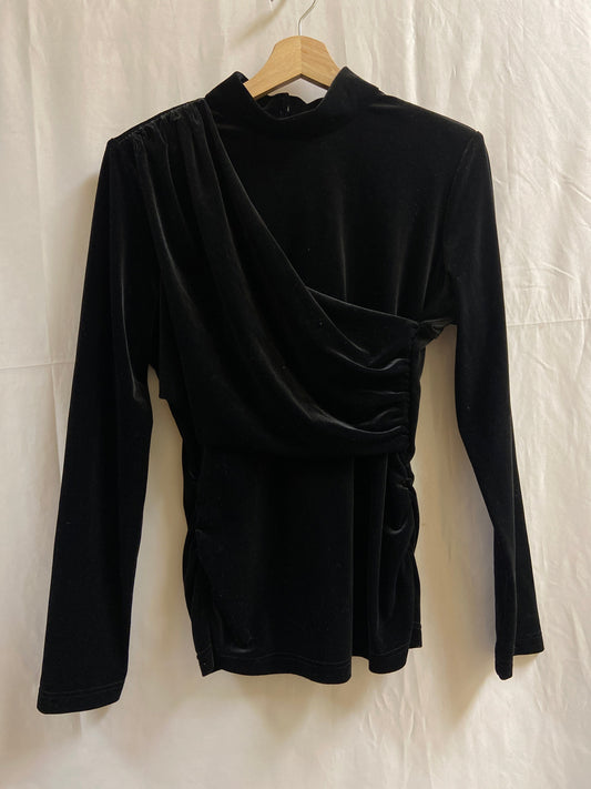 Top Long Sleeve Designer By Nicole Miller  Size: L