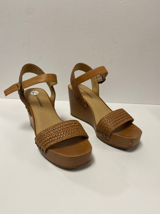 Sandals Heels Wedge By Lucky Brand  Size: 7.5