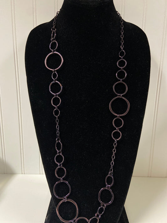 Purple Necklace Chain Clothes Mentor