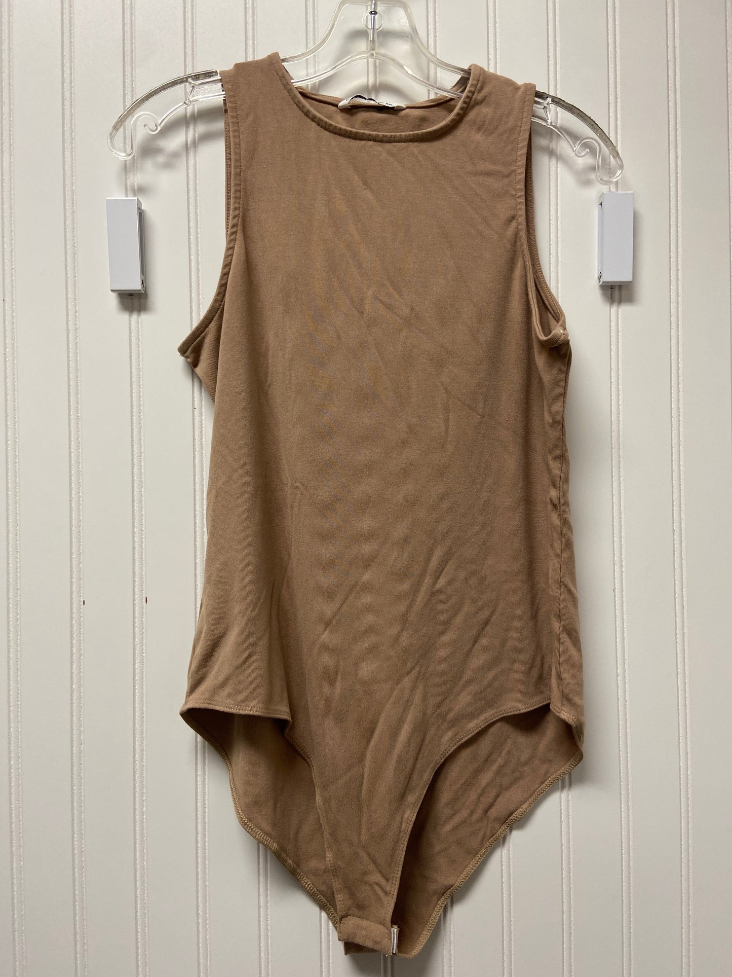 Tan Bodysuit Clothes Mentor, Size 1x