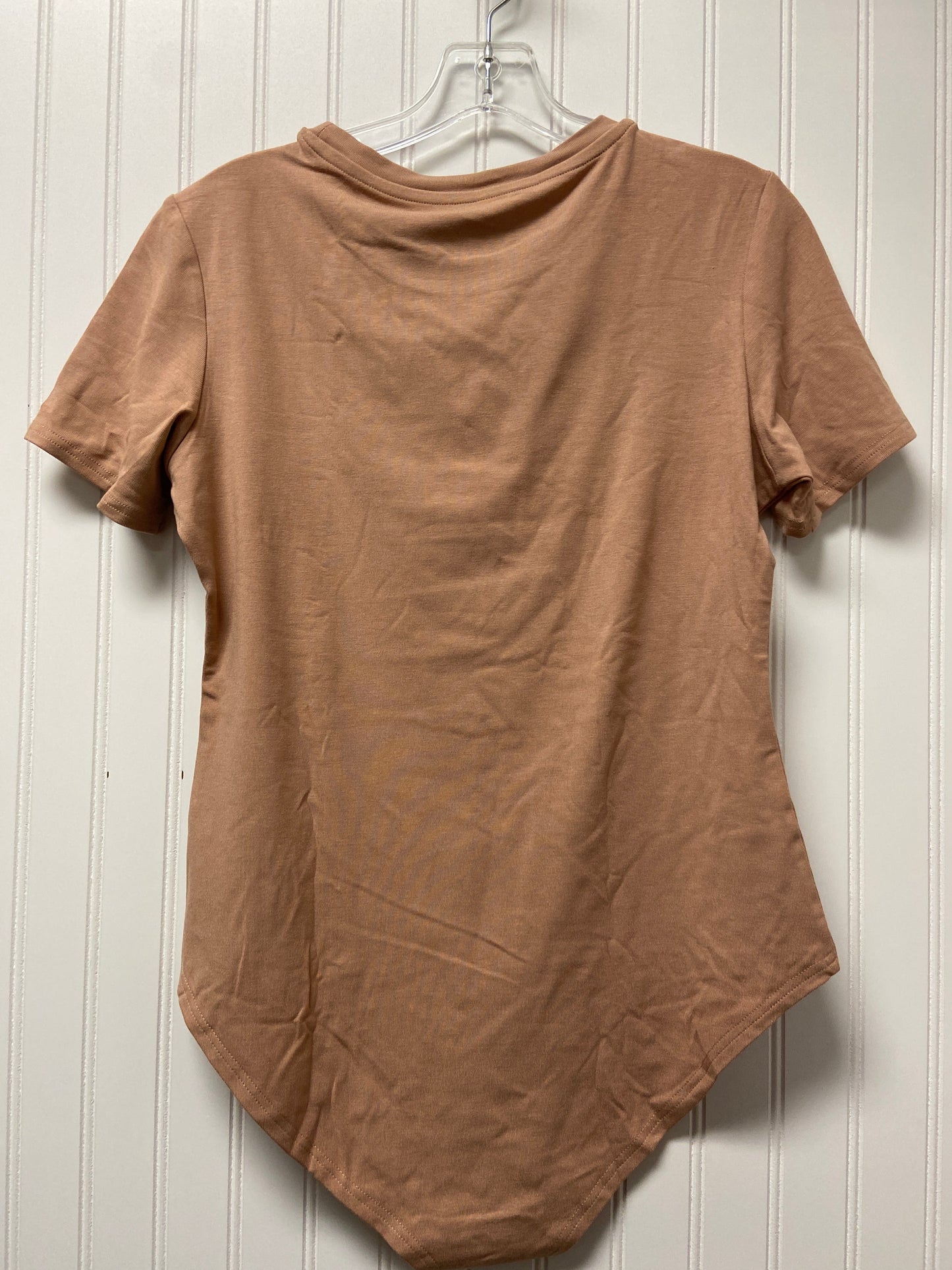 Tan Bodysuit Clothes Mentor, Size 1x