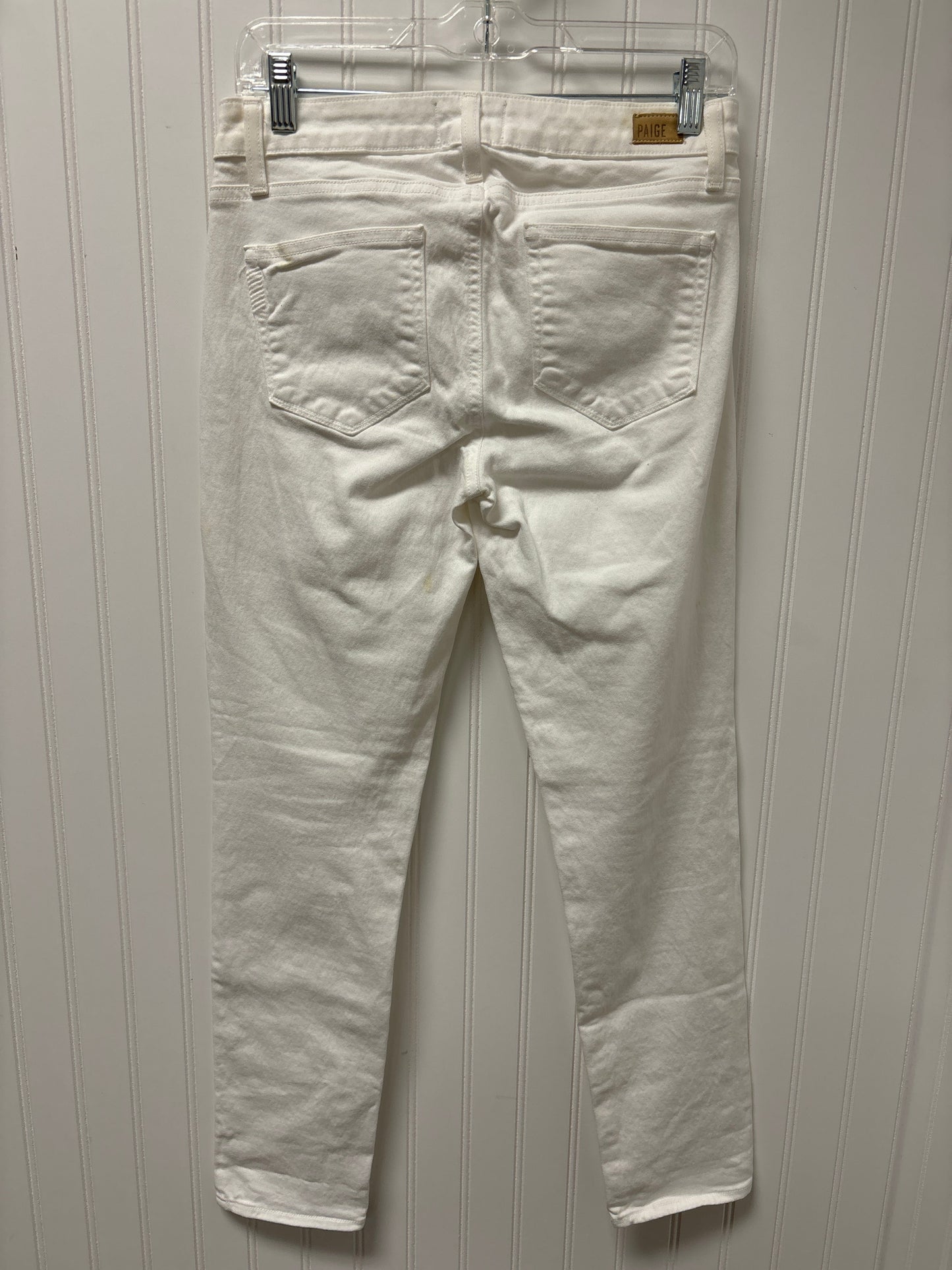 White Jeans Skinny Paige, Size 8