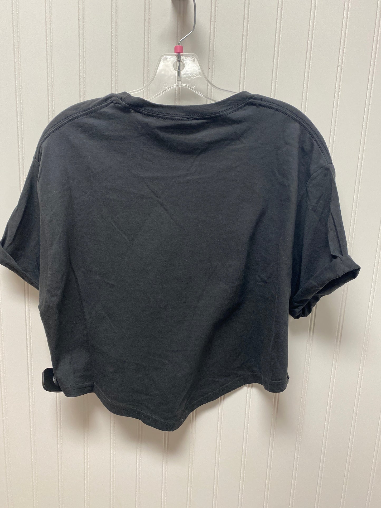 Grey Top Short Sleeve Clothes Mentor, Size L