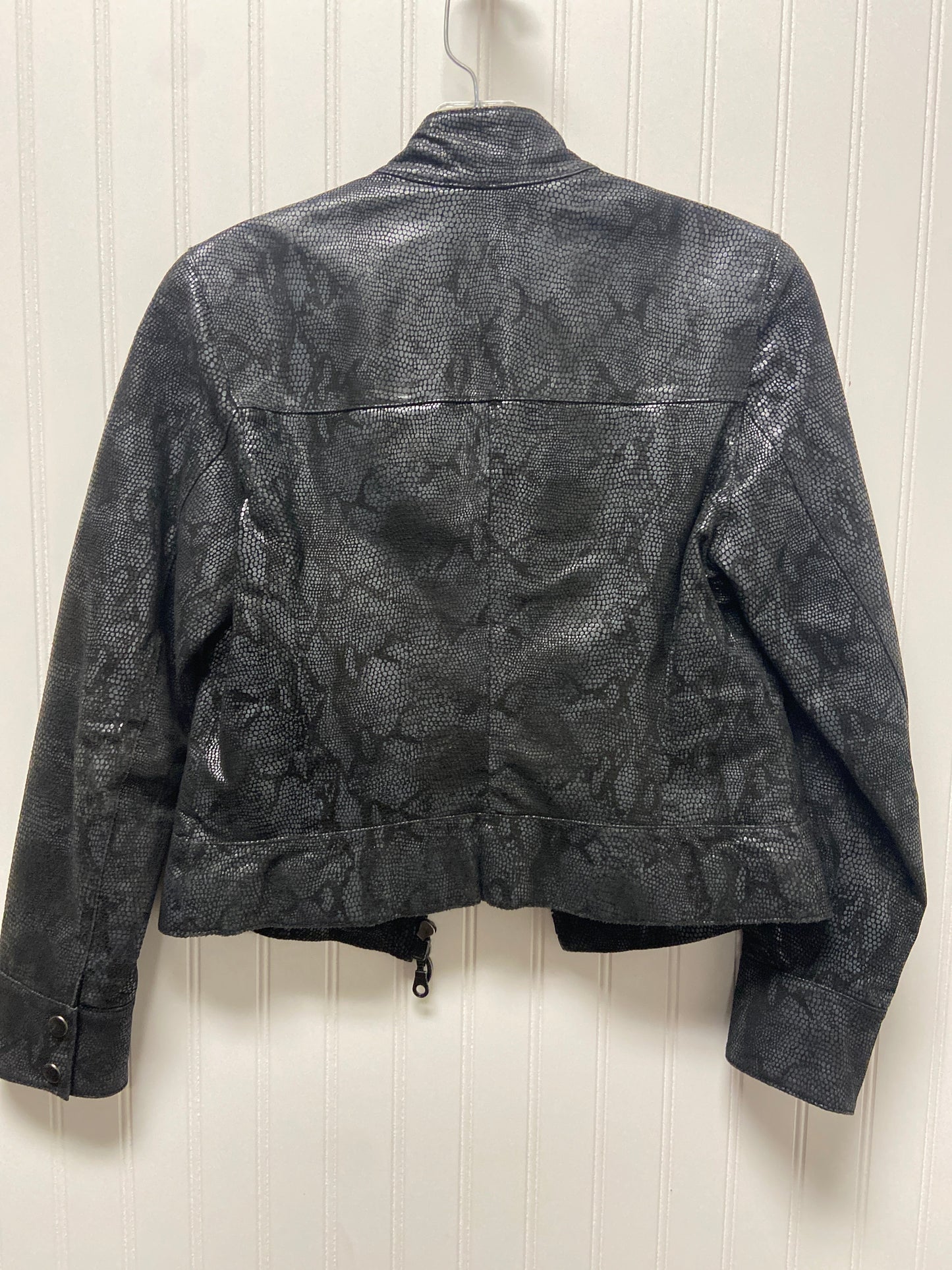 Snakeskin Print Jacket Moto Steve Madden, Size S