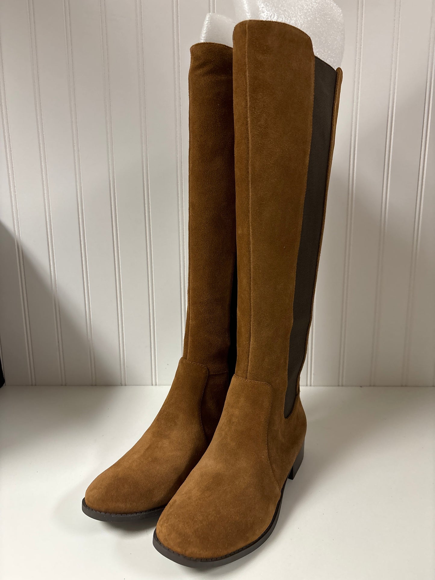 Brown Boots Knee Flats Jessica Simpson, Size 7