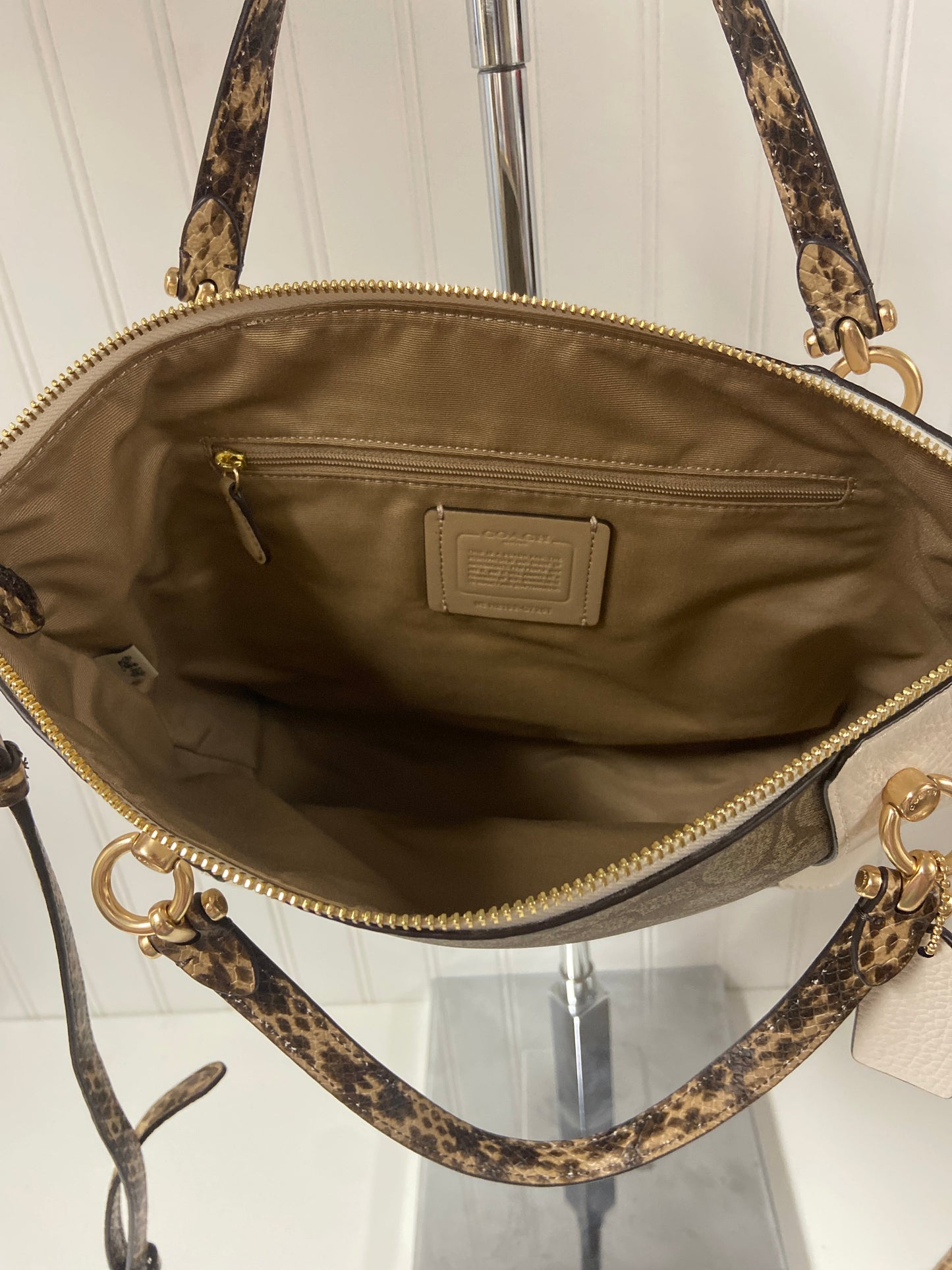 Crossbody Designer By Coach, Size: Medium