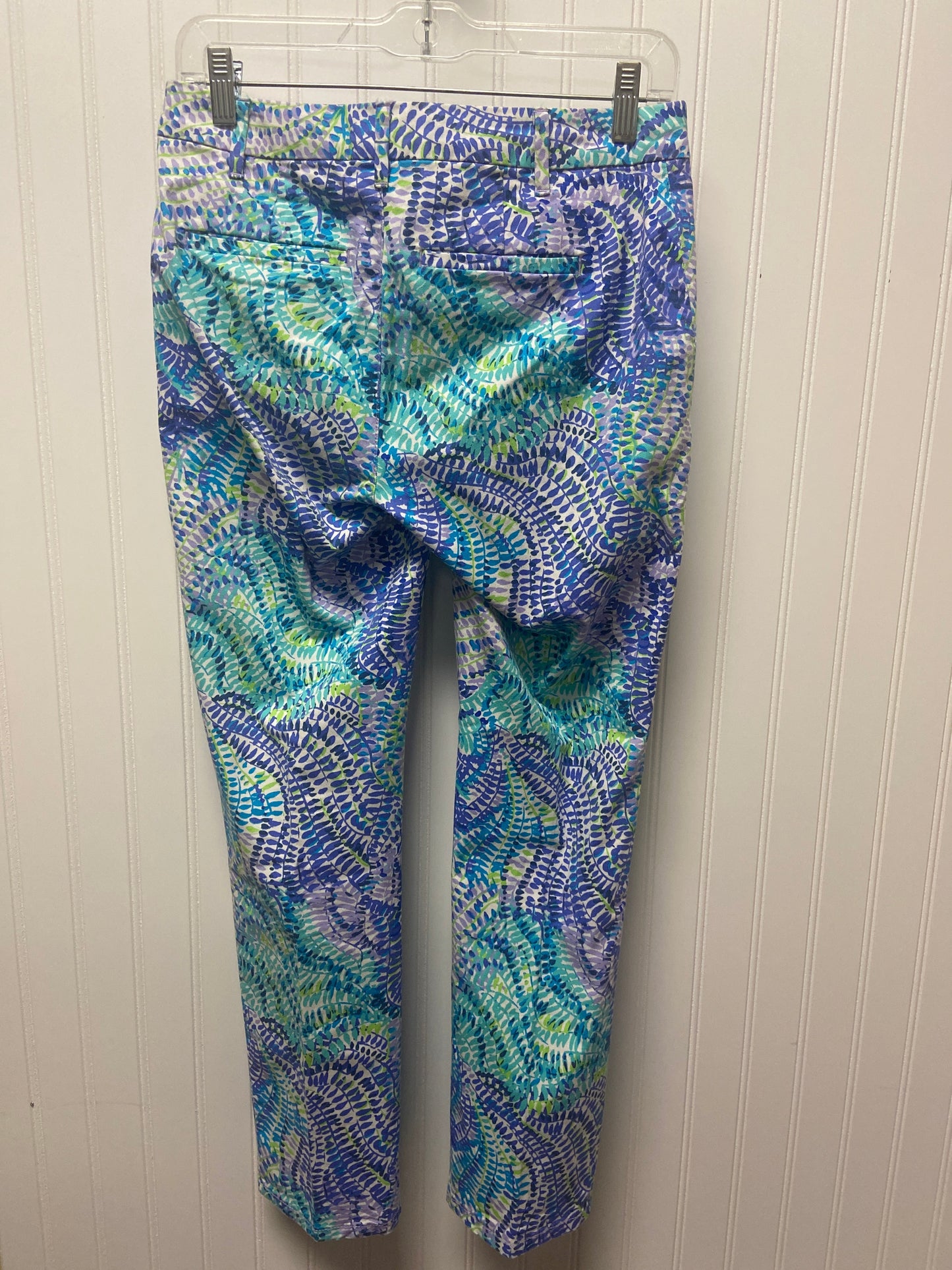 Pants Designer By Lilly Pulitzer In Blue & Purple, Size: 2