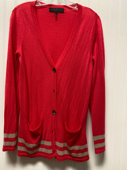 Red Top Long Sleeve Rag And Bone, Size S