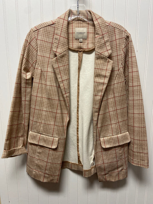 Blazer By Liverpool In Plaid, Size: S