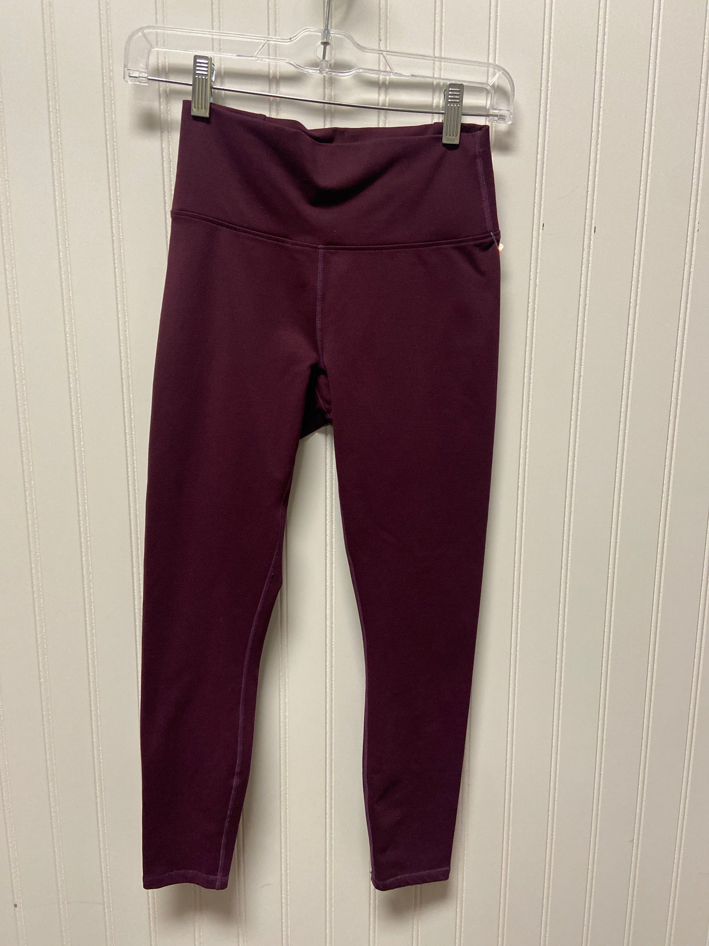 Athletic Leggings By Fabletics In Purple, Size: Xs