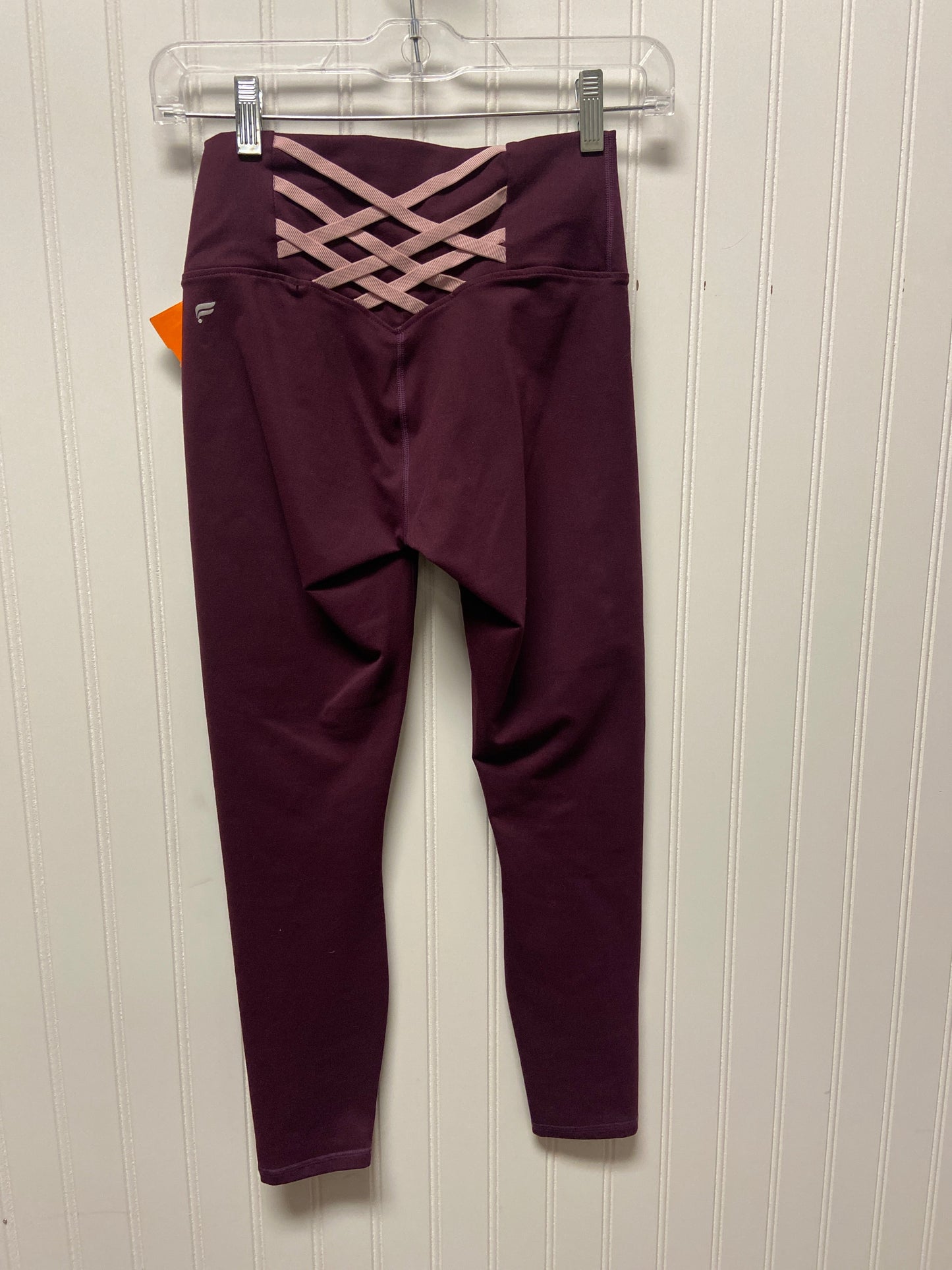 Athletic Leggings By Fabletics In Purple, Size: Xs