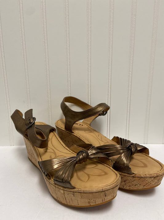 Sandals Heels Wedge By Born  Size: 10