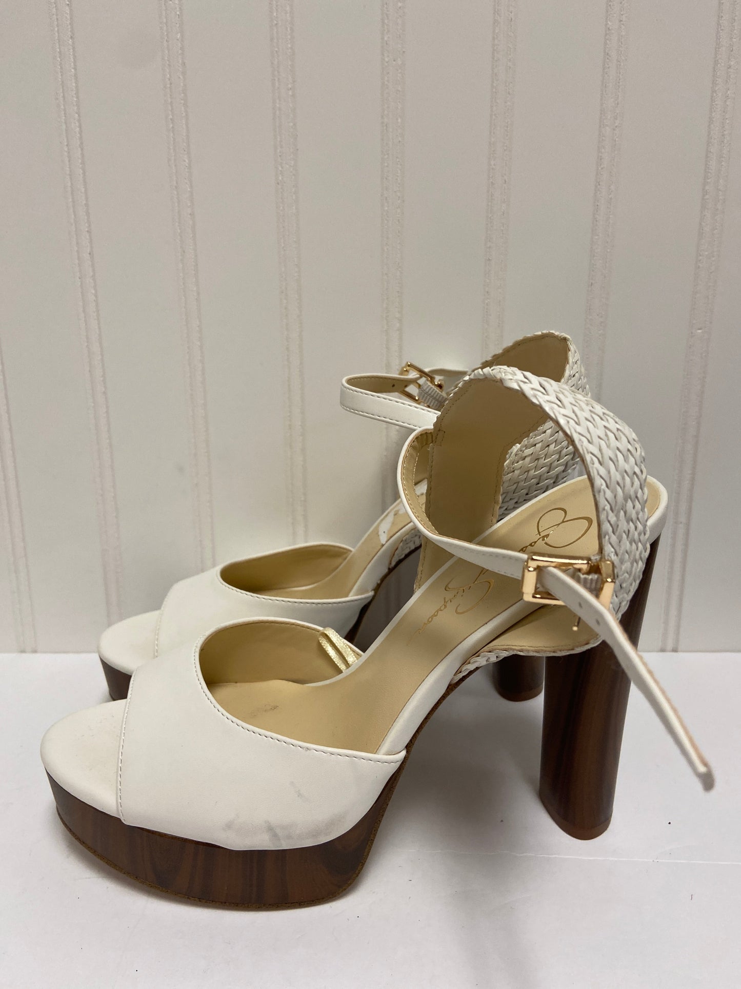 Sandals Heels Stiletto By Jessica Simpson  Size: 8.5