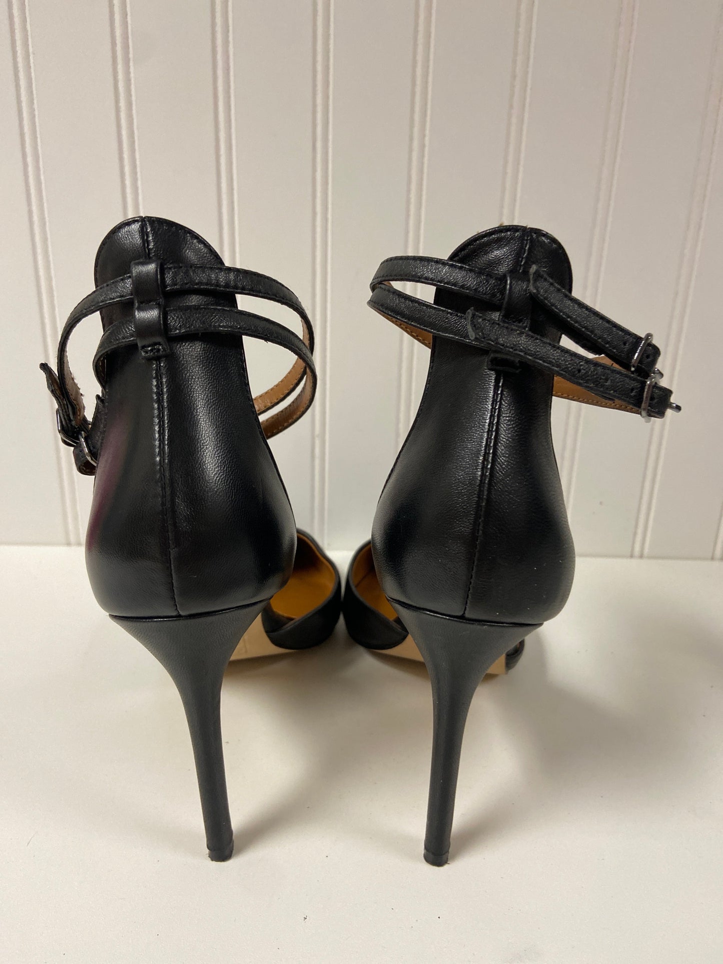 Black Shoes Designer Halston, Size 8.5