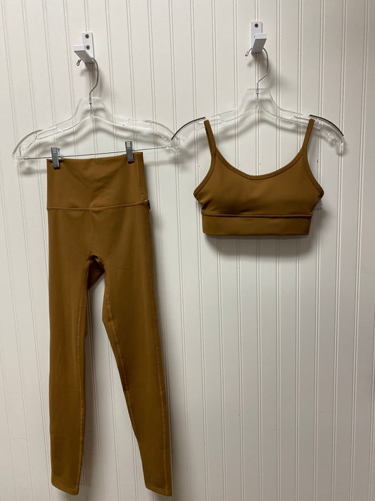 Athletic Pants 2pc By Zenana Outfitters In Brown, Size: Xs