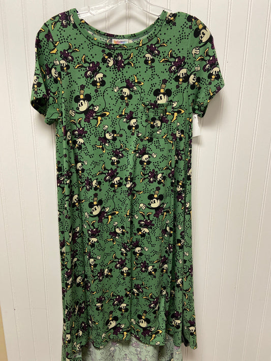 Dress Casual Midi By Lularoe In Green, Size: Xs